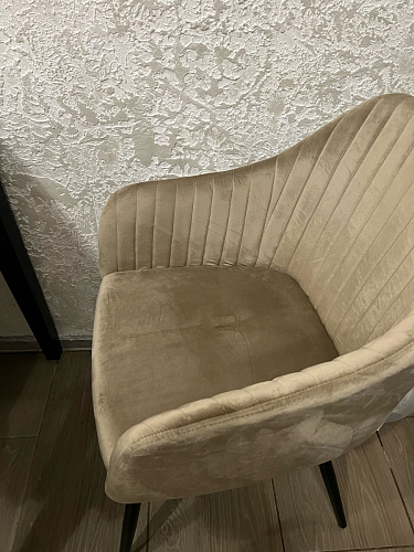 Стул на металлокаркасе Slam champagne фото покупателя 13