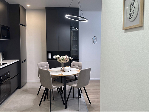 Комплект стульев Чилли 2 шт бежевый / черный фото покупателя 521