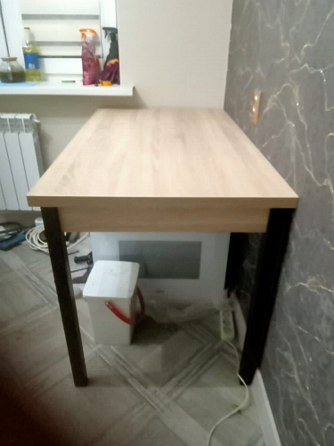 Стол Оригон навара / черный матовый фото покупателя 24