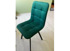 Стул на металлокаркасе Чилли розовый / черный каркас фото покупателя 119