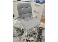 Стул на металлокаркасе Чилли светло-серый / черный фото покупателя 266