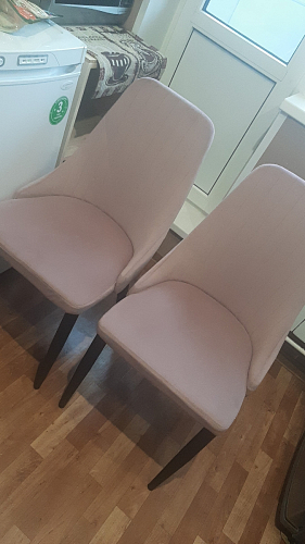 Стул на металлокаркасе Kora black / gray фото покупателя 433