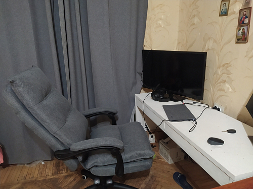 Компьютерное кресло Rapid голубое фото покупателя 166