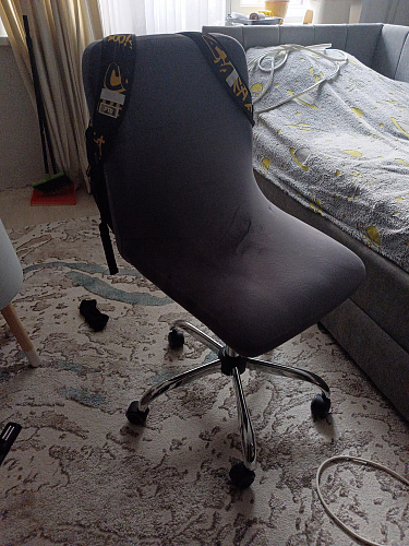 Компьютерное кресло One флок серый 29 фото покупателя 72