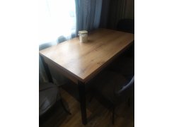 Стол Оригон файерстоун / черный матовый фото покупателя 12