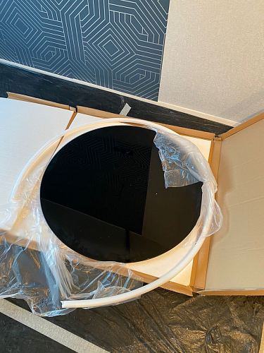 Стол Tulip 90 белый фото покупателя 8