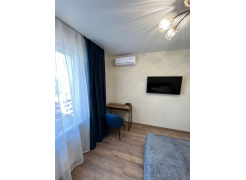 Письменный стол Лео Лофт бетон / черный матовый фото покупателя 5