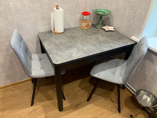 Стул Чилли 2 темно-серый  / черный фото покупателя 881