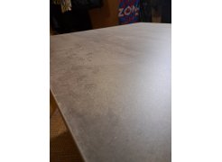 Деревянный стол Лота Лофт 120(160)х75 черный матовый / бетон светлый фото покупателя 778