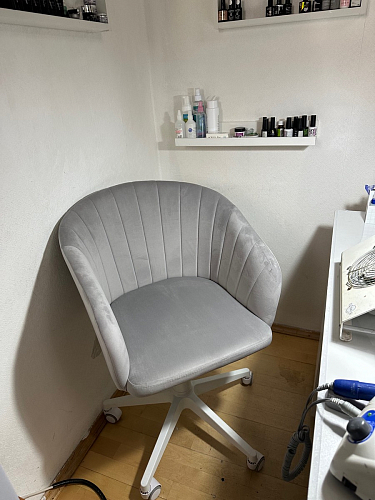 Компьютерное кресло Тибо светло-коричневый / белый фото покупателя 26