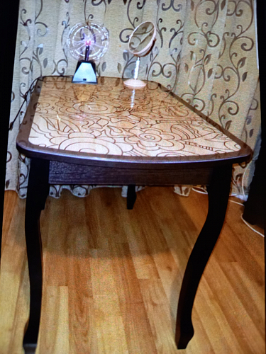 Стол Экстра 1 венге / арабика фото покупателя 13