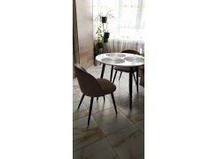 Стул на металлокаркасе Gabi 1 gray / black фото покупателя 521