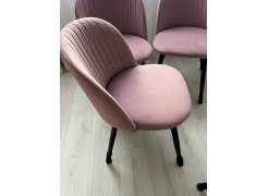 Стул на металлокаркасе Gabi blue / black фото покупателя 196