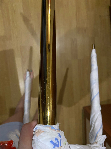 Стул на металлокаркасе Dabl wine red фото покупателя 186