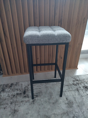 Полубарный стул Лофт мадера 20 / белый матовый фото покупателя 76