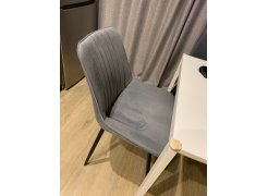 Стул на металлокаркасе Вейв П темно-серый / черный фото покупателя 302