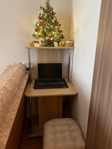 Компьютерный стол КСТ-12 белый  - Уцененный экземпляр фото покупателя 40