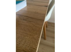 Деревянный стол Лота Лофт 120(160)х75 черный матовый / бетон светлый фото покупателя 868