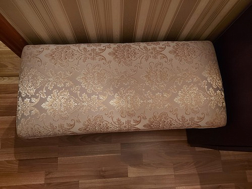 Банкетка Валентино патина золото 304 / бежевый фото покупателя 3