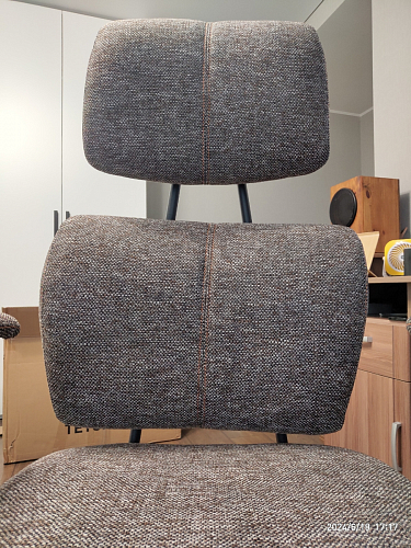 Компьютерное кресло City ткань темно-серый фото покупателя 6