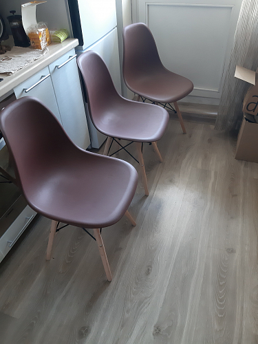 Пластиковый стул Eames PC-015 серый фото покупателя 264