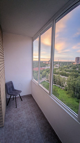 Стул на металлокаркасе Чилли синий / белый фото покупателя 917