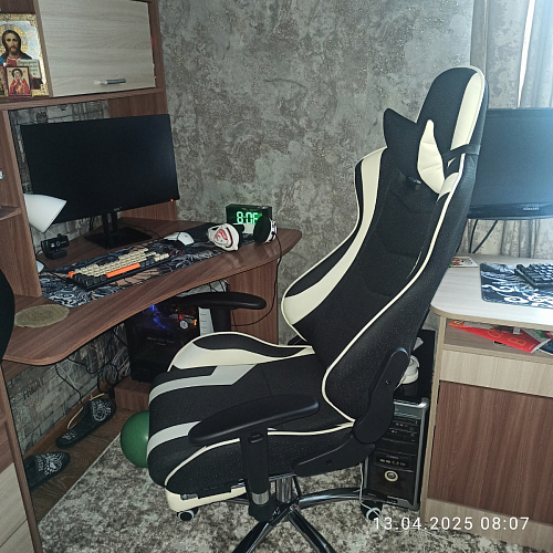 Компьютерное кресло Kano 1 cream / black фото покупателя 154