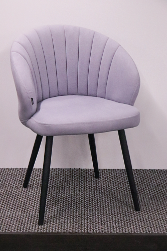 Стул на металлокаркасе Бэнбу velutto 20 / черный  из шоурума 1