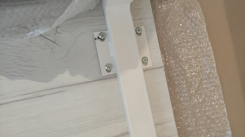 Деревянный стол Лота Лофт 120х75 белый матовый / дуб крафт золотой фото покупателя 978