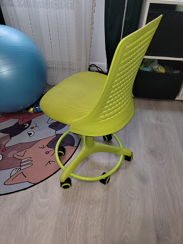Компьютерное кресло Kiddy/Кидди искусственная кожа бирюзовая фото покупателя 29