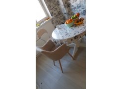 Кресло Brit велюр бежевый / черный фото покупателя 1