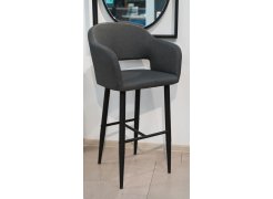 Барный стул Oscar Сканди грей / черный из шоурума 1