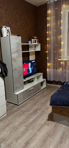 Готовая гостиная Jimenez дуб венге / белый глянец фото покупателя 67