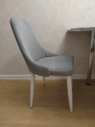 Стул на металлокаркасе Kora beige / black фото покупателя 438