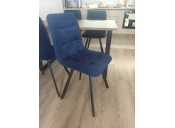 Стул на металлокаркасе Чилли светло-серый / черный фото покупателя 491