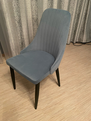 Стул на металлокаркасе Kora beige / black фото покупателя 24