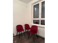 Стул на металлокаркасе Gabi 1 бежевый / черный с серебряными наконечниками фото покупателя 608