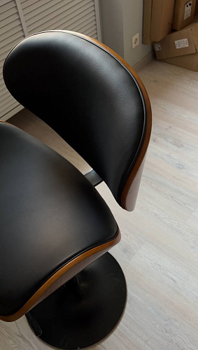 Барный стул JY1076 коричневый / черный фото покупателя 2