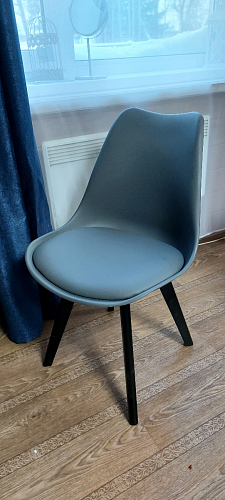 Деревянный стул Bonuss light gray / wood фото покупателя 131