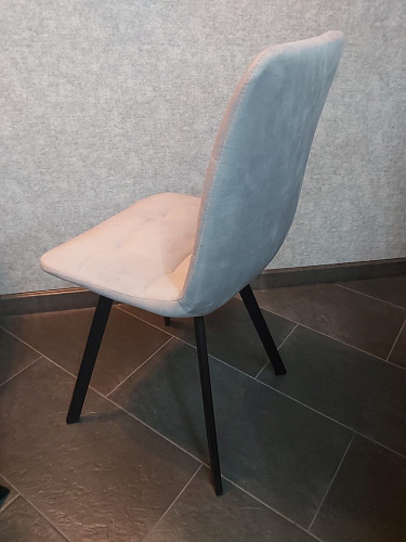 Стул на металлокаркасе Чилли бежевый / белый каркас фото покупателя 1357