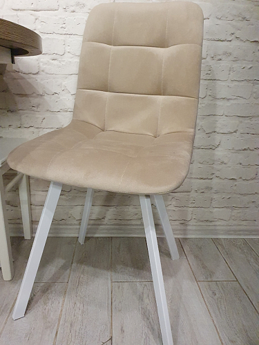 Комплект стульев Чилли 2 шт бежевый / черный фото покупателя 1133