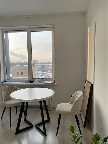 Стул на металлокаркасе Gabi 1 light purple / black / gold фото покупателя 31