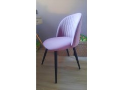 Стул на металлокаркасе Gabi 1 light purple / black фото покупателя 399