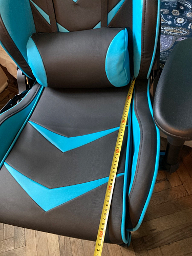 Компьютерное кресло Racer черное / оранжевое фото покупателя 56