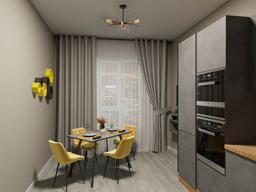 Стул на металлокаркасе Чилли синяя ткань / белый фото покупателя 576