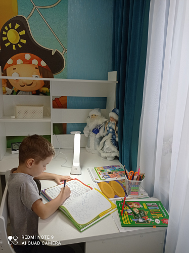 Стол компьютерный с надстройкой 100 х 120 см угловой нельсон левый фото покупателя 1