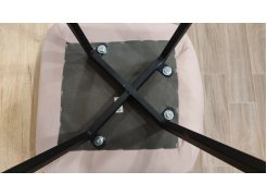 Стул на металлокаркасе Чилли розовый / черный каркас фото покупателя 29