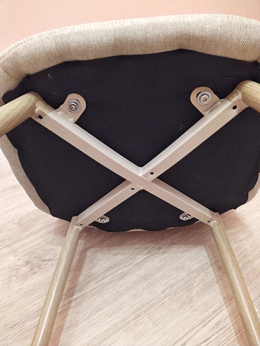 Стул на металлокаркасе Lilu pink / black фото покупателя 85