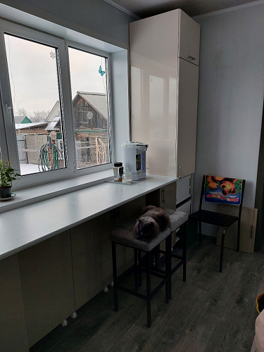 Барный стул Лофт микровелюр катания блэк / черный матовый фото покупателя 244