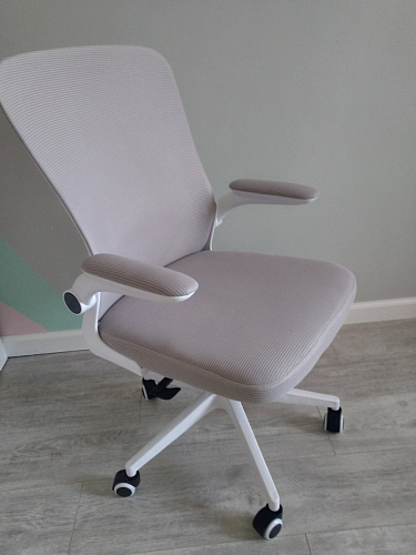 Компьютерное кресло Konfi light gray / white фото покупателя 302